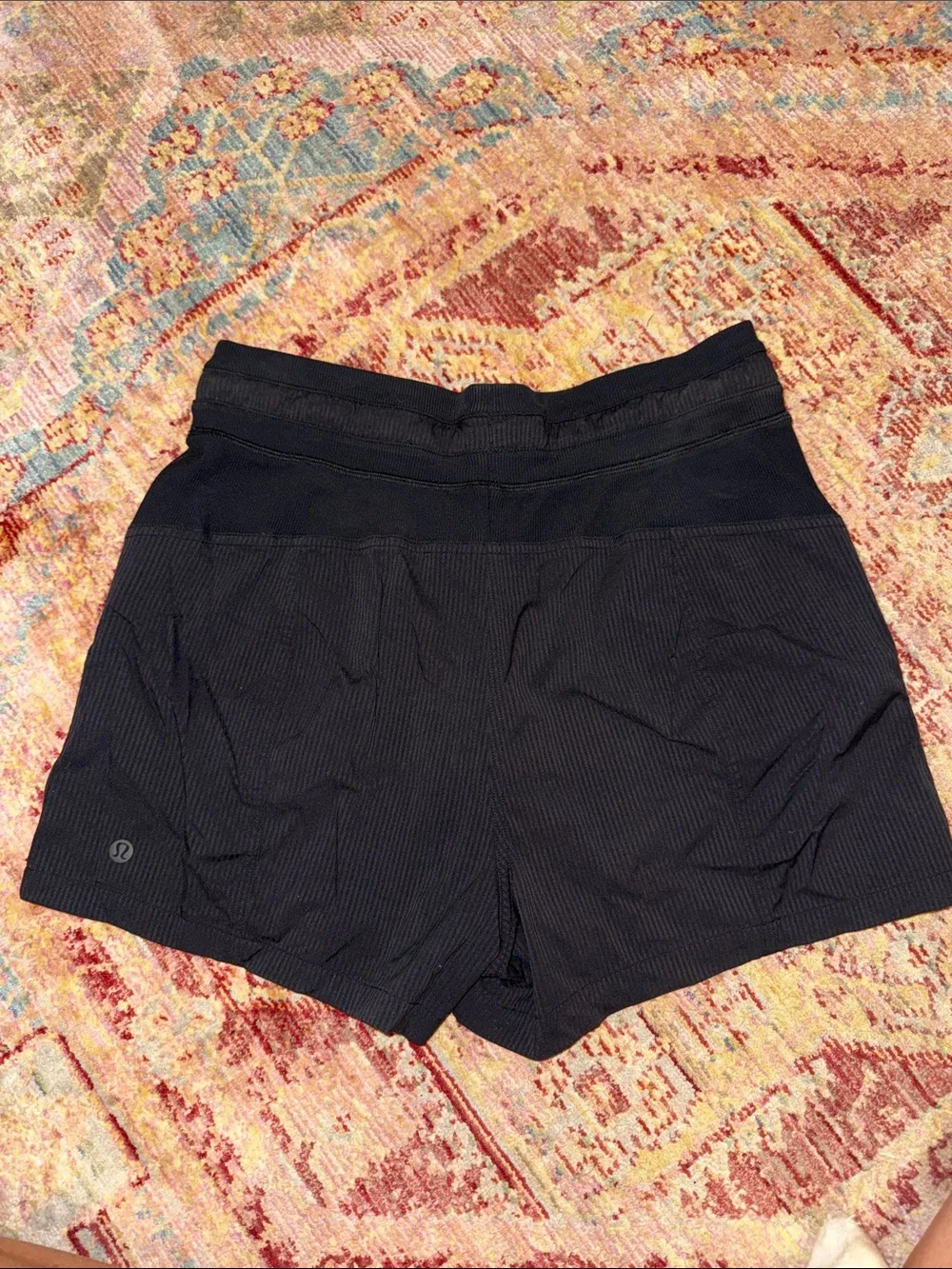 lululemon Black dance studio shorts
